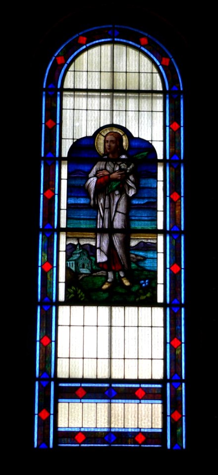Crofton, NE St. Rose of Lima N wall window 1 of 5