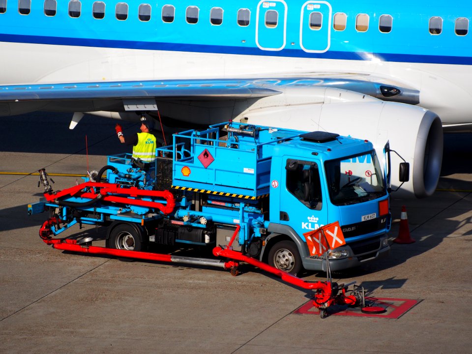 DAF LF Mobile fuelpump truck of the KLM