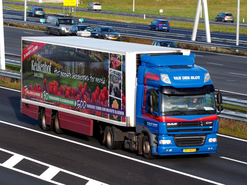 DAF FT CF85 LOW DECK, Van der Slot, Keukenhof