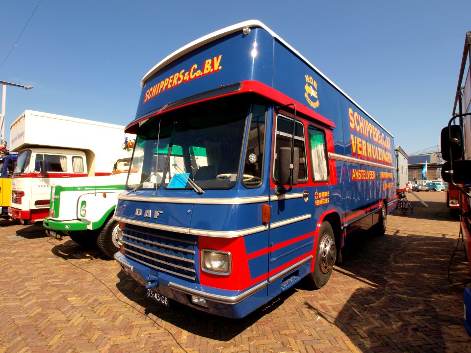 DAF TB163 DT 605 (1975), Dutch licence registration 45-43-GB pic2