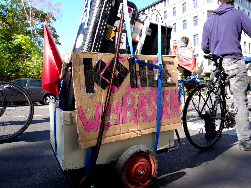Critical Mass in support of the Hambach Forest Occupation Berlin 30-9-2018 11