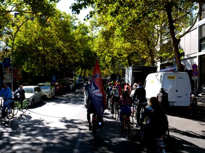 Critical Mass in support of the Hambach Forest Occupation Berlin 30-9-2018 03