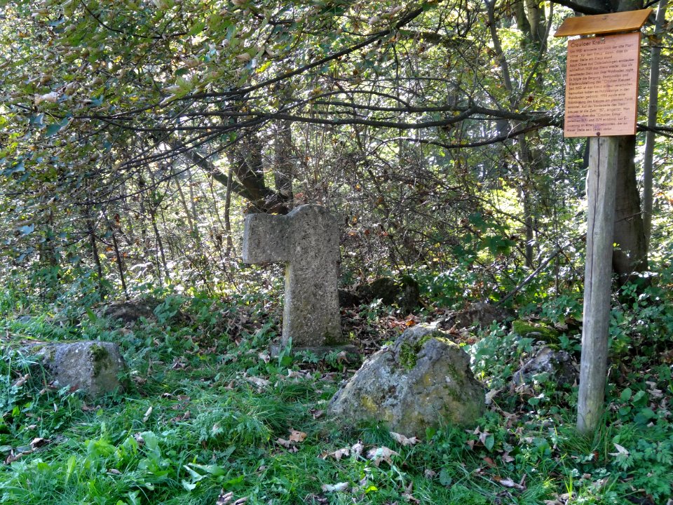 Craulaer Kreuz im Nationalpark Hainich