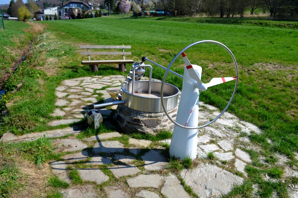 Cratzenbach, Modell Pumpspeicherkraftwerk