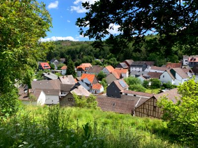 Cratzenbach, Blick aufs Dorf photo