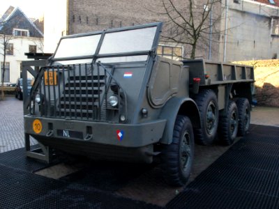 DAF truck at Legermuseum Delft, The Netherlands pic3