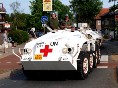 DAF YP-408 ambulance, UNIFIL 4371 UN, 44I, 127, Bridgehead 2011 pic3