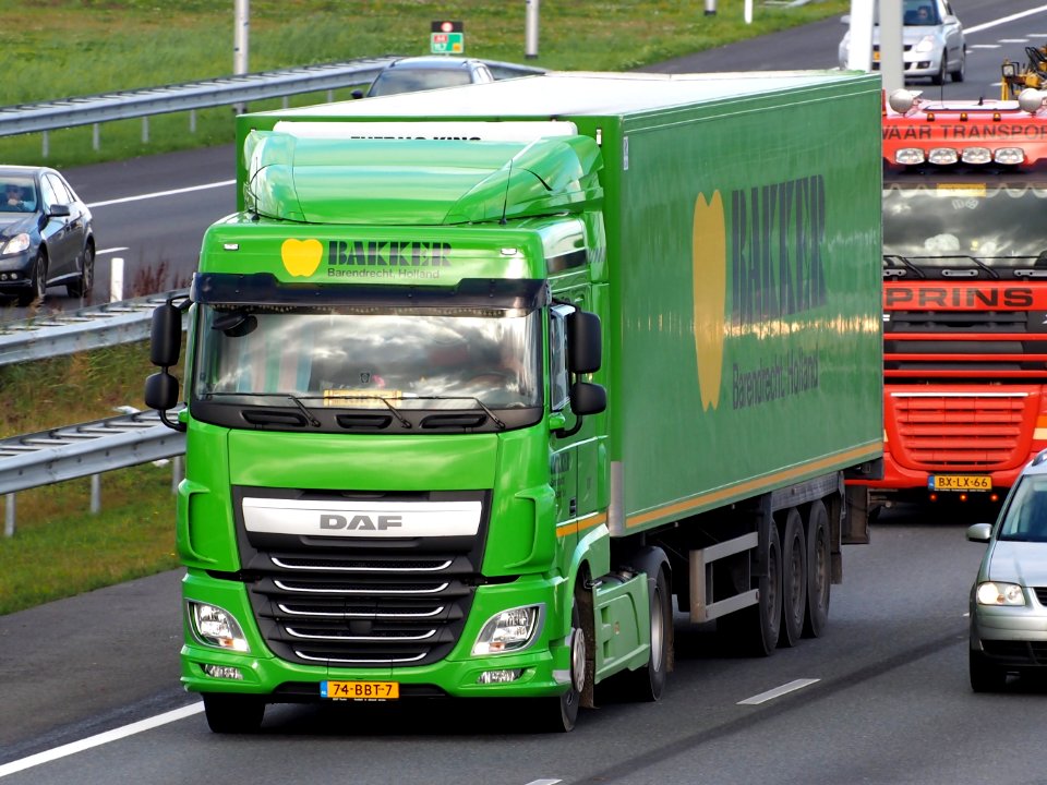 DAF FT XF, Type H4EN3, Variant TE205CD6ZZZ, ECA205MMLRSNNKD3303H1, BAKKER