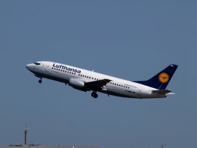 D-ABEK Lufthansa Boeing 737-330 - cn 25414 take-off 21July2013