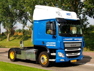 DAF truck, Van Staaveren Amsterdam