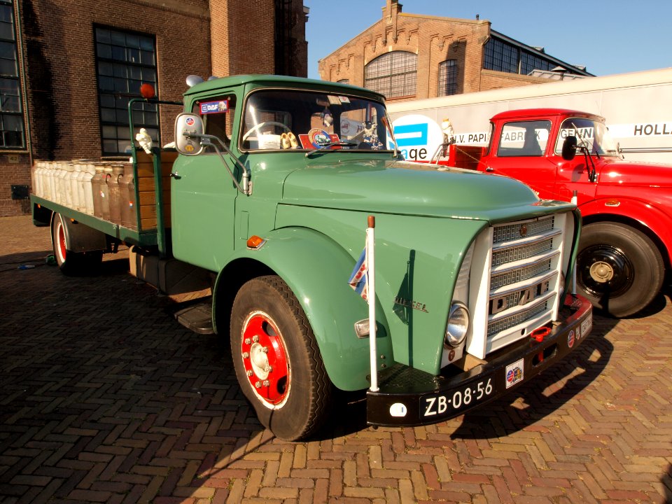 DAF A16 DD516 (1964), Dutch licence registration ZB-08-56 pic3