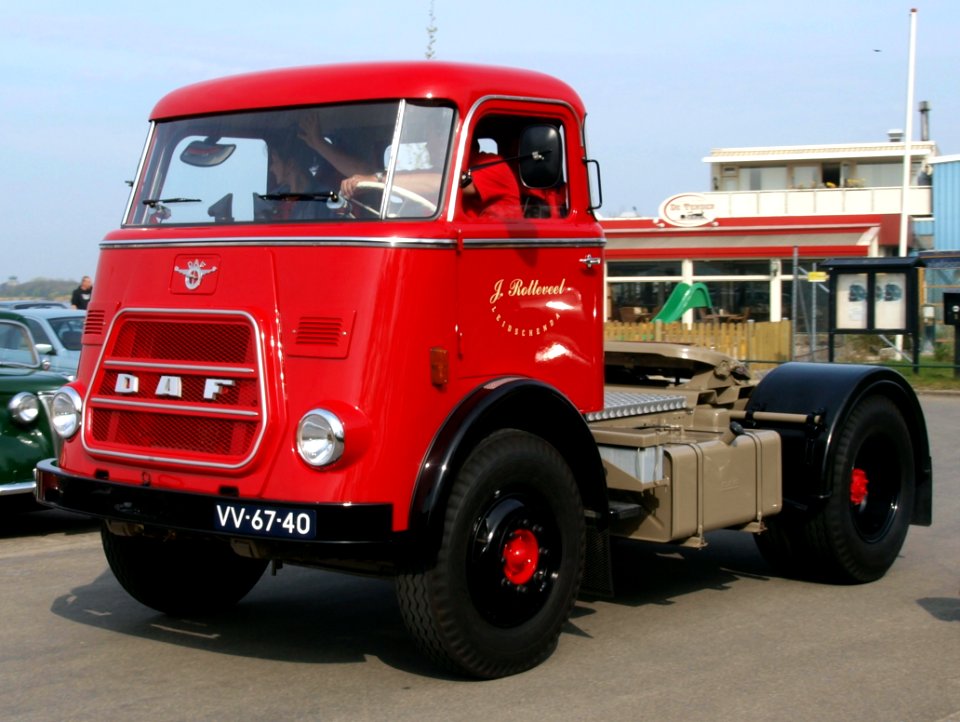 DAF T1600DD300 (1968), Dutch licence registration VV-67-40 pic1