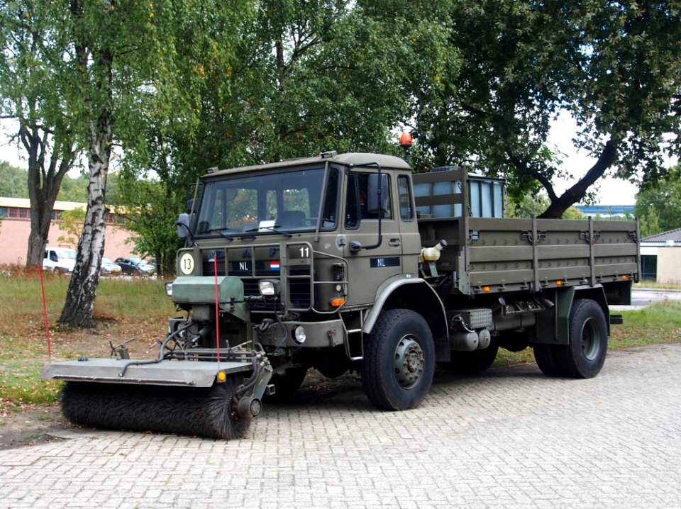 DAF YA-4442 Bezemwagen of Veegwagen at Amersfoort pic1
