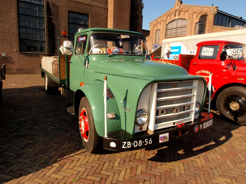 DAF A16 DD516 (1964), Dutch licence registration ZB-08-56 pic2