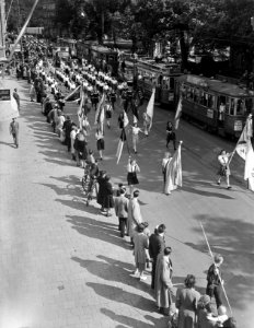Dag van de Jeugd in Olympisch Stadion, Bestanddeelnr 902-8380