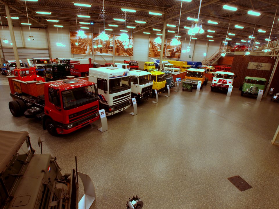 DAF truck at the DAF museum