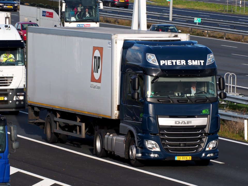 DAF XF 410 FT, Pieter Smit, TIP