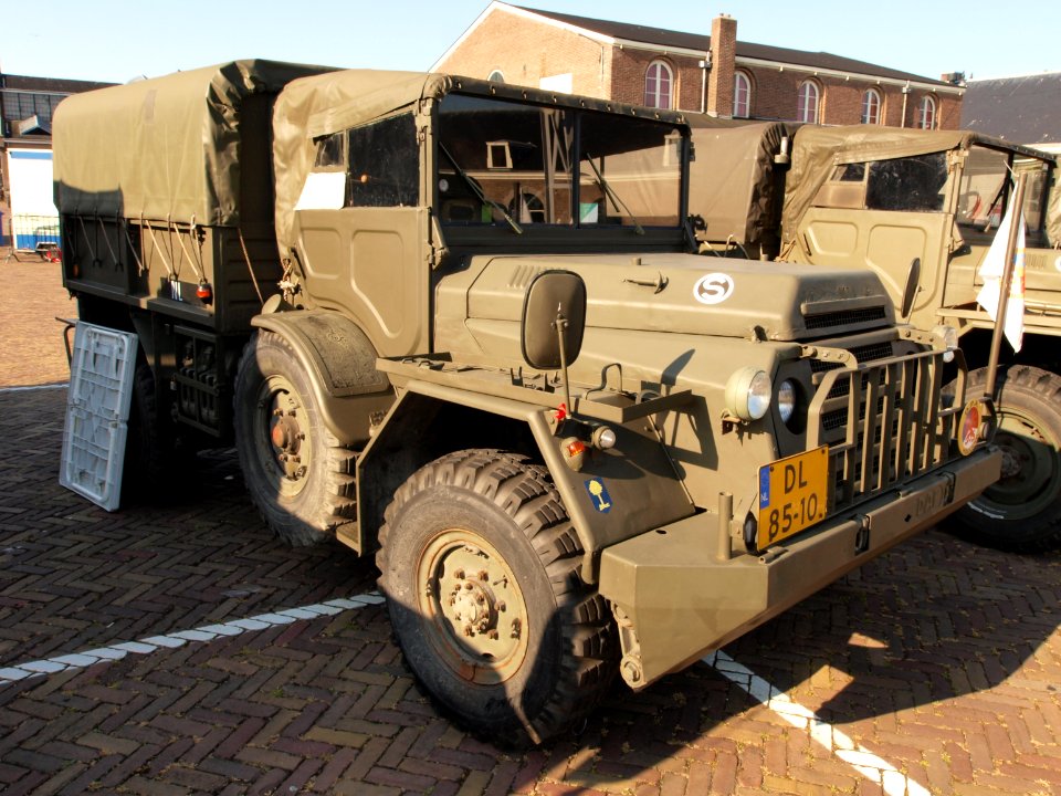 DAF YA 126 (1957), Dutch licence registration DL-85-10 pic