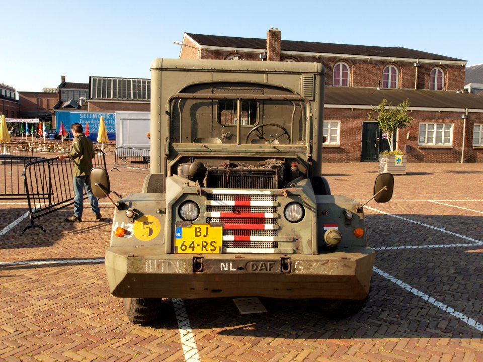 DAF YA 126 (1953), Dutch licence registration BJ-64-RS pic1