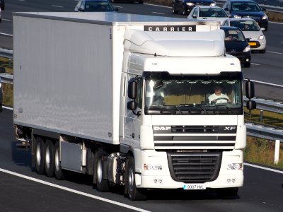 DAF XF with no markings