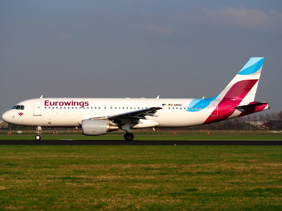 D-ABNU Eurowings Airbus A320-214, cn 2591 at Schiphol (AMS - EHAM), Netherlands, pic2