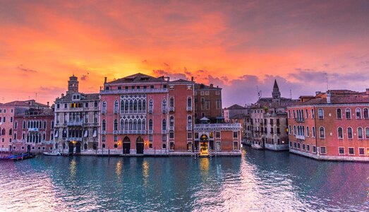 Grand canal architecture nature photo