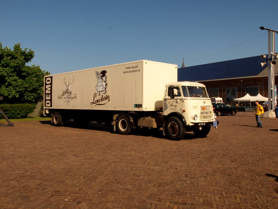 DAF A1900D F425 (1969), Dutch licence registration AF-59-51 pic1