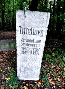 DölauerHeide Wegweiser Tittelweg