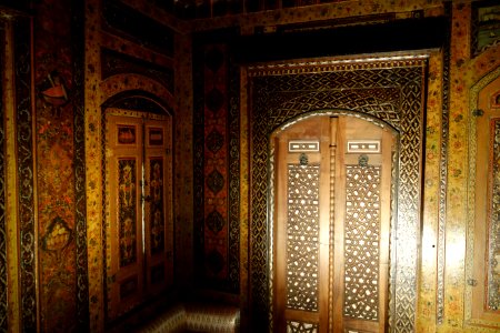 Damascus Room (view 3), Damascus, Syria, Ottoman era pre-1932 - Cincinnati Art Museum - DSC03246