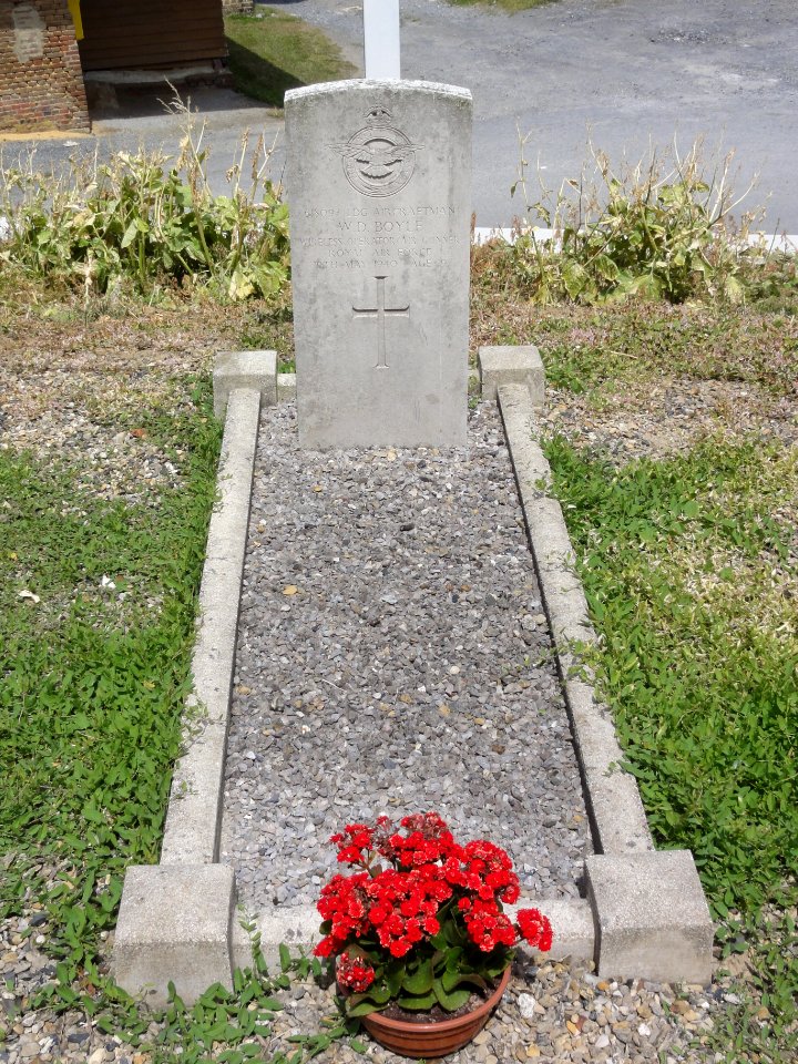Dagny-Lambercy (Aisne) tombe de guerre de la CWGC
