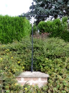 Dallon (Aisne) croix de chemin