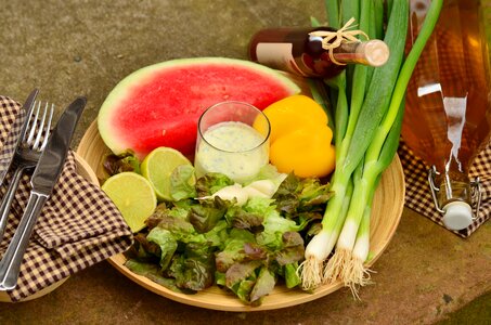 Fresh healthy vitamins