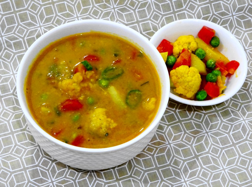 Dal Sabzi Soup photo