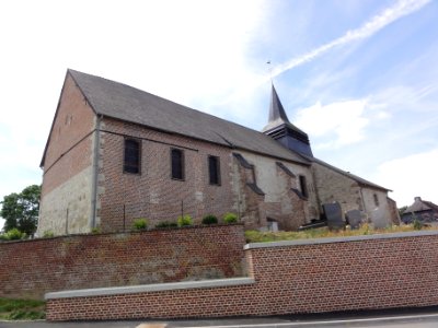 Dagny-Lambercy (Aisne) église, nord-est