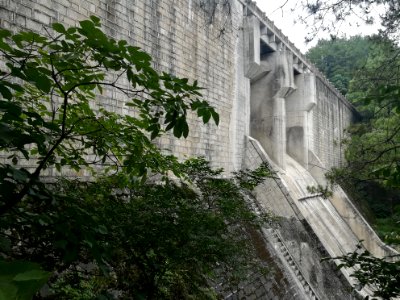 Dam of Tianping Reservoir in Qingshanqiao Town of Ningxiang, Hunan, China1