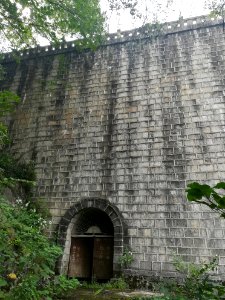 Dam of Tianping Reservoir in Qingshanqiao Town of Ningxiang, Hunan, China2