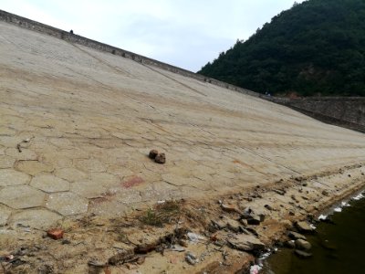 Dam of Hedong Reservoir, Xiangxiang, Hunan, China4