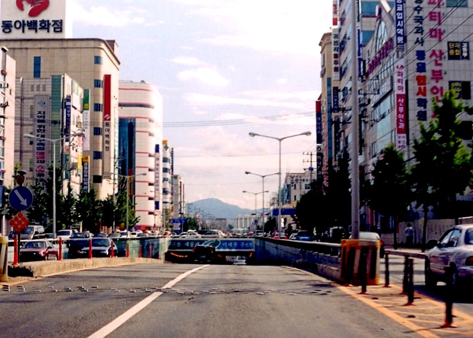 Daegu, South Korea. September 2001