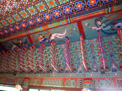 Dae Won Sa Temple of Hawaii, building detail