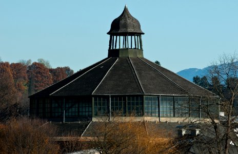 Dach der Panorama-Rotunde