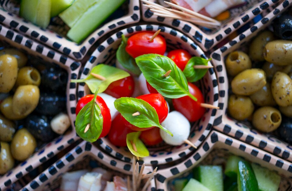 Tomato basil mozarella