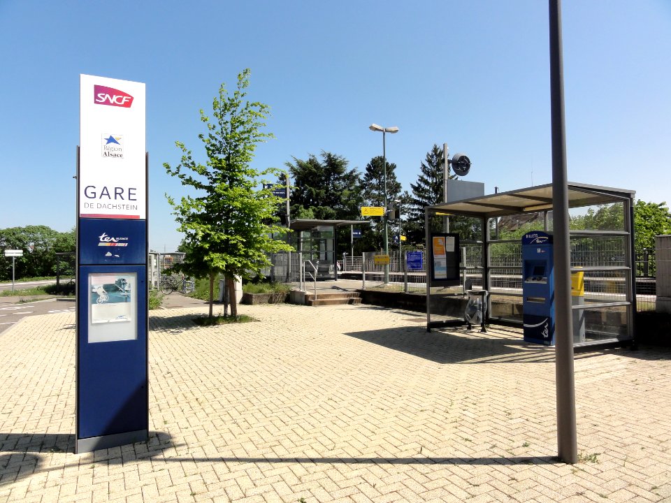 Dachstein (Bas-Rhin) gare