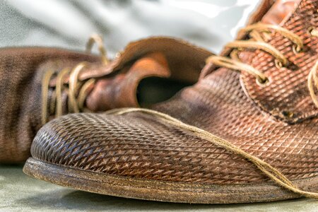Italy brown moose elk leather