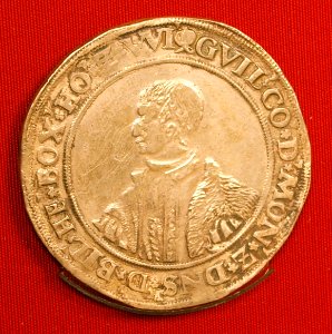 Daalder , met het jeugdportret van Willem IV