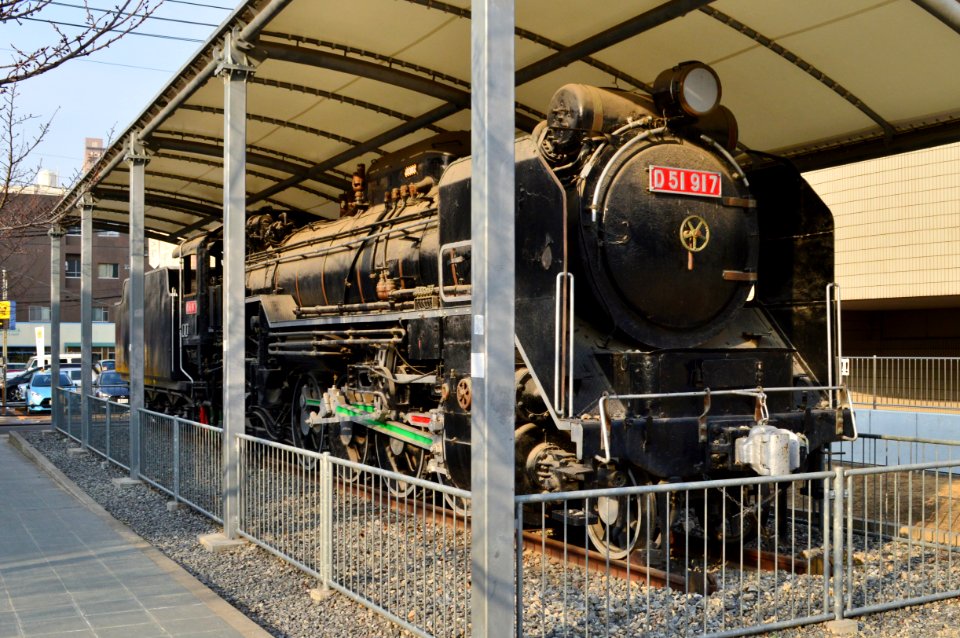 D51 917 in Shimoishii Park