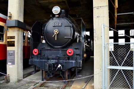 D51 2 in Tsuyama Railroad Educational Museum