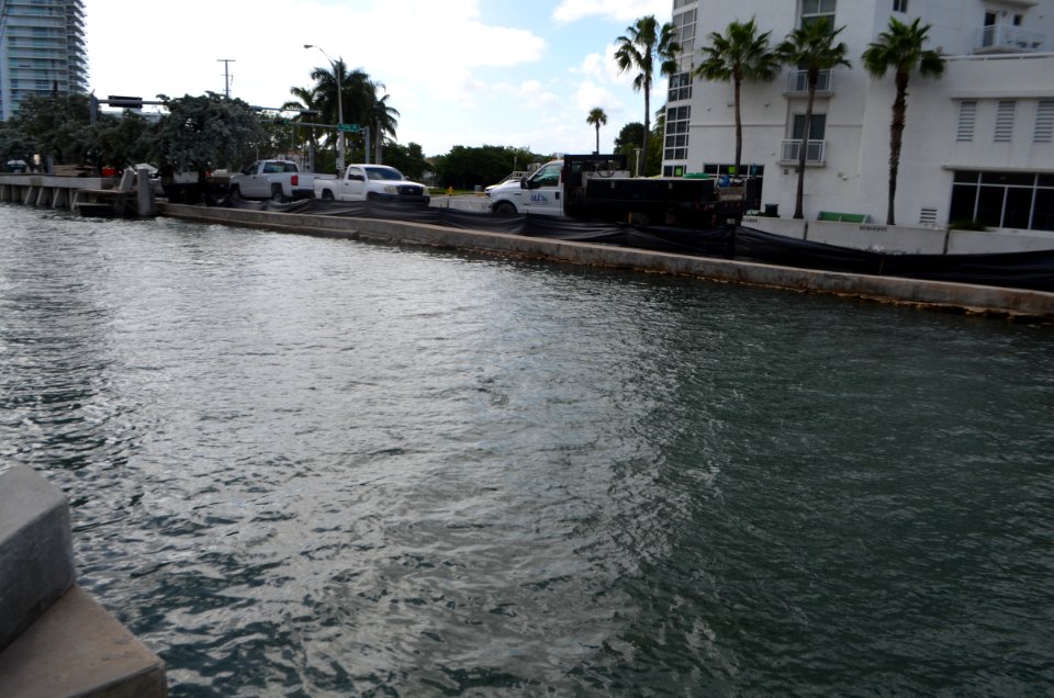 Dade BLVD canal near high tide 4