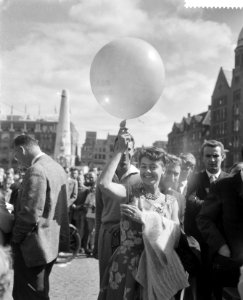 Dam tot Dam race , eerste dag, Teddy Scholten in aktie, Bestanddeelnr 910-6170