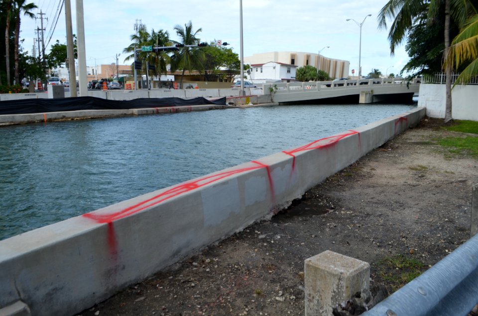 Dade BLVD canal near high tide 1