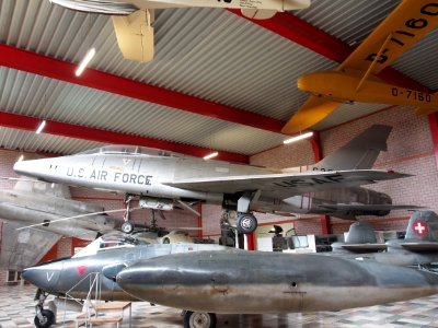 D-8045 (aircraft) F-100F at Flugausstellung Hermeskeil, pic2